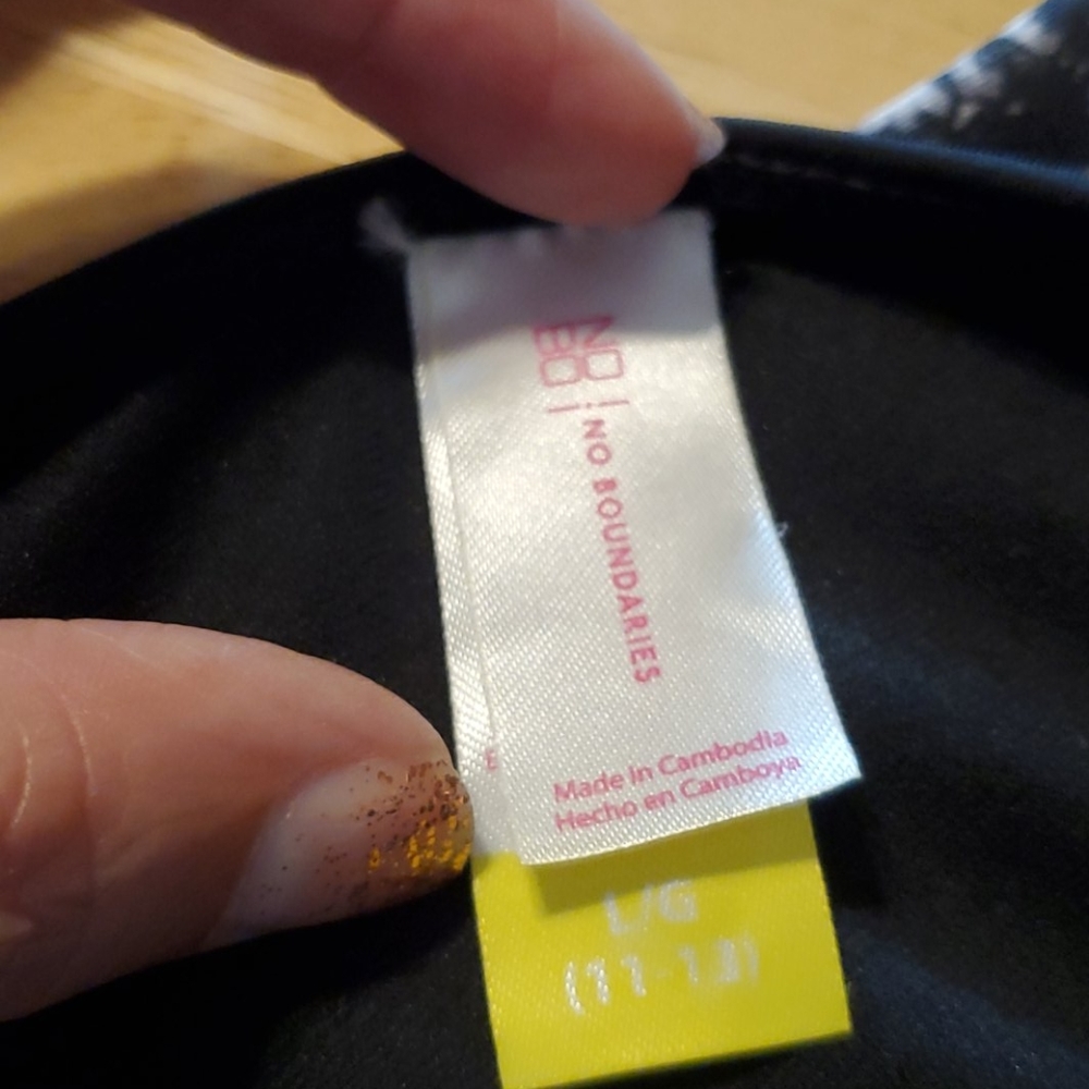 Strappy Swim Suit Size L (11-13) - Picture 6 of 6